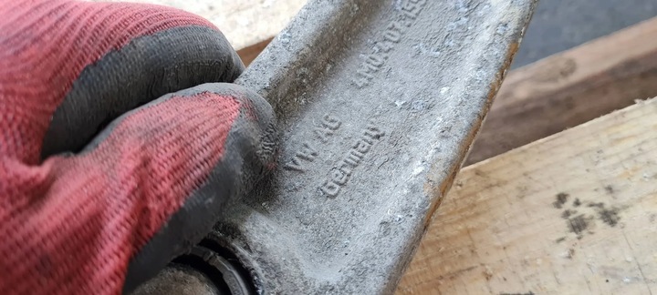 фото №12, Q7 4m ii рычаг прямой левый перед переднее 4h0407155c