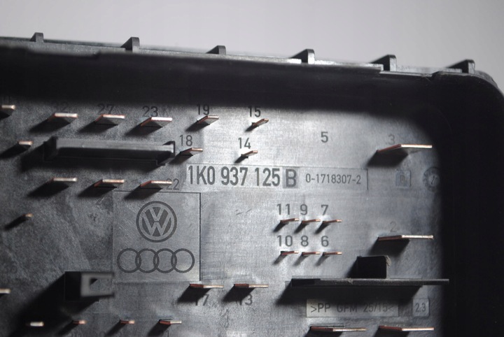 фото №5, Коробка корпус запобіжників 1k0937125b vw audi