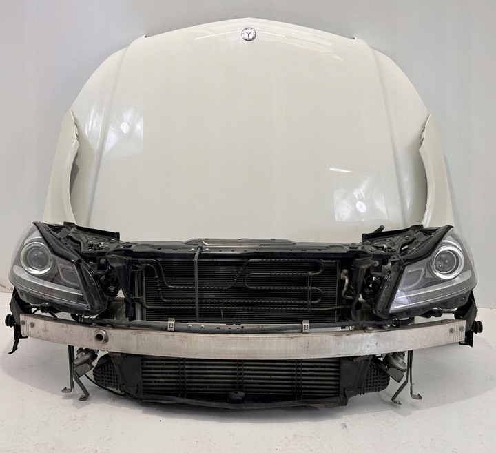 фото №8, Mercedes w204 рестайлінг amg бампер капот крила pas лампи bi ксенон перед