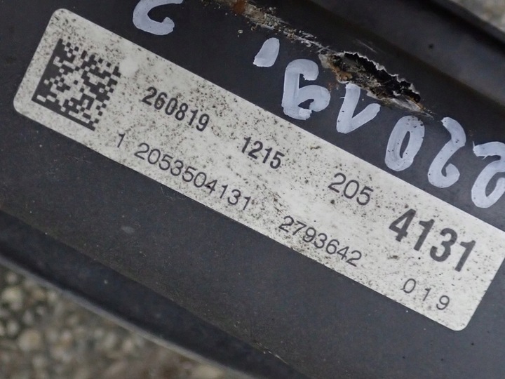 фото №7, Тележка подрамник колыбель подвешивание зад mercedes w205 c220 a2054920300 260819