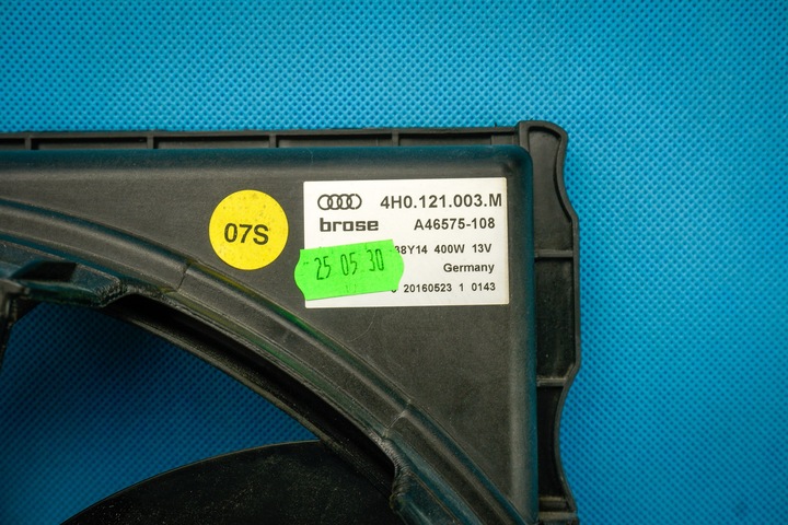 фото №7, Вентилятори радіатор audi s6 rs6 a8 4h0121003m 4h0959455ab 4h0959455ac