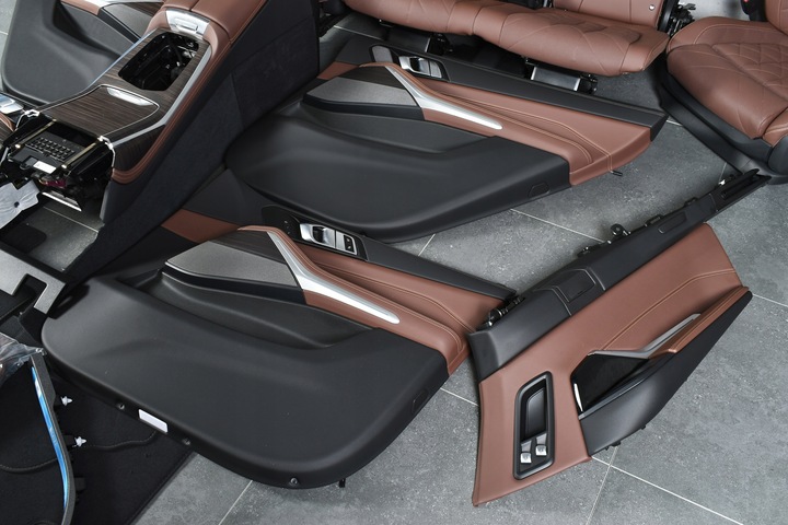 фото №11, Bmw x7 g07 lci сиденья сиденье салон средство 6 мест коричневое комфорт 18km!