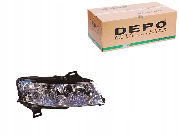 фото №1, Фара fiat stilo h7 h1 h1 01-08 pr поворотник