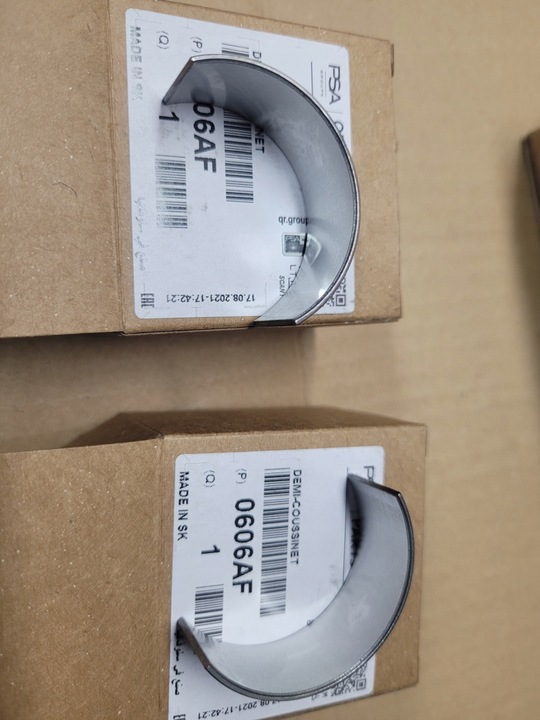 фото №5, Citroen peugeot 1,6thp поршень кольца вкладыш