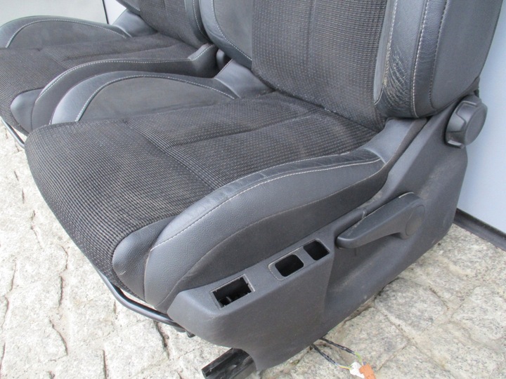 фото №8, Citroen c4 b7 10-18 сидіння сидіння диван напівшкіра з підігрівом масажі