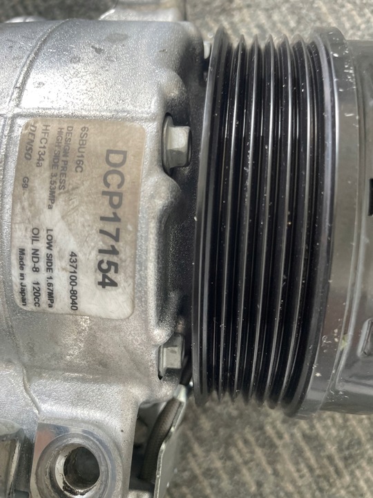 фото №8, Denso компрессор кондиционера dcp17154 mercedes c класс w204