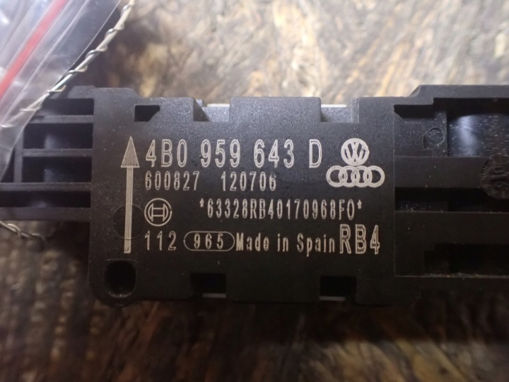 фото №6, Датчик ударний audi 4b0959643d 6016