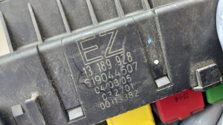 фото №5, Bsi блок керування  блок запобіжників opel vectra c 2.0b 13189928 ez