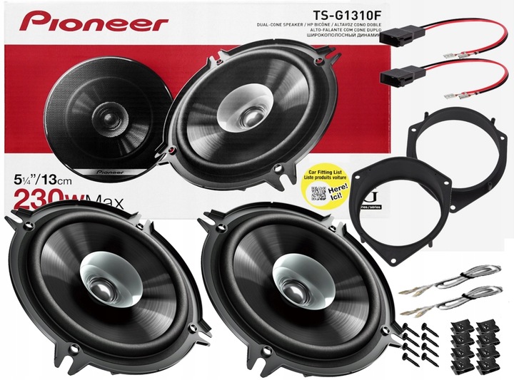 фото №1, Pioneer прочный динамики opel astra g h combo corsa c d e omega b дверь зад