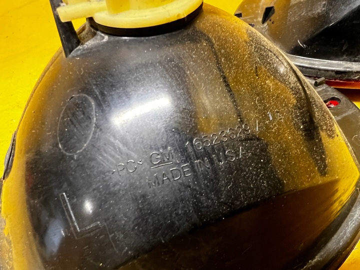 фото №11, Комплект лампи лампа зад задні ліва права chevrolet corvette c5 97-04 usa