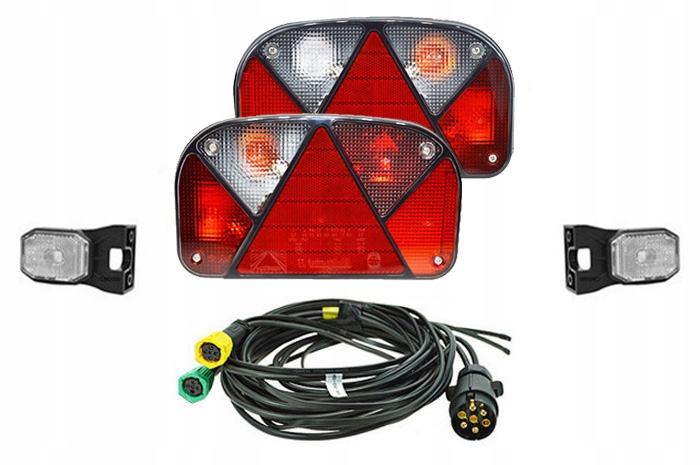 фото №1, Набір лампи do причепа причепи мультипойнт ii niewiadów 7-pin 4,5m