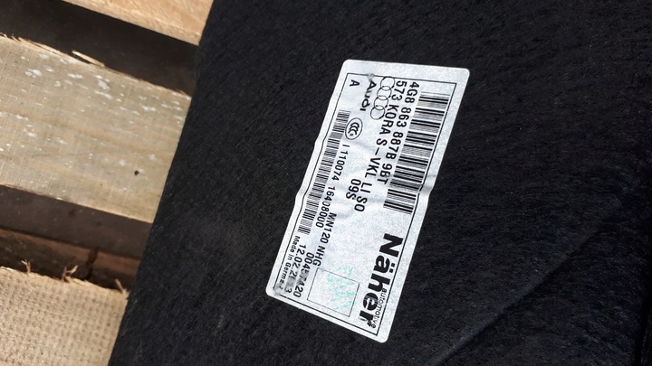 фото №12, S7 4g a7 боковина багажника левый правые зад чёрные