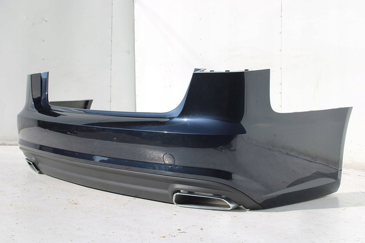 фото №11, Audi a6 sedan зад бампер задний крышка багажника 4g 4g5 лампы w1w1 lx5r nieb