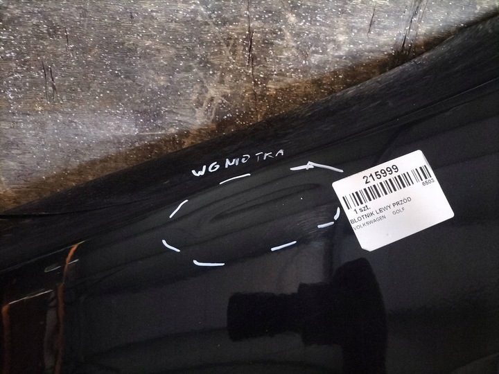 фото №4, Крыло левый перед volkswagen golf vi lc9x hb 5d