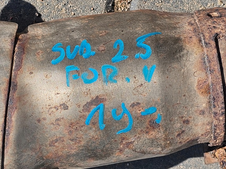 фото №11, Subaru forester v 19- колектор випускний каталізатор r083 usa