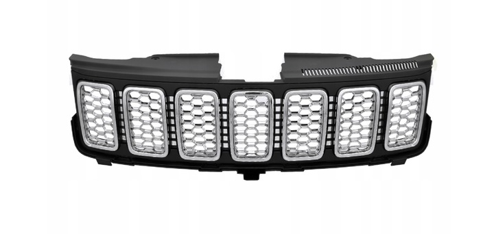 фото №1, Jeep grand cherokee wk2 2017- решётка хром комплект