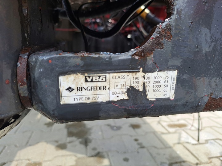 фото №7, Балка зажим hak ringfeder vbg 750v / 795v / 7310d renault dxi volvo fh fm