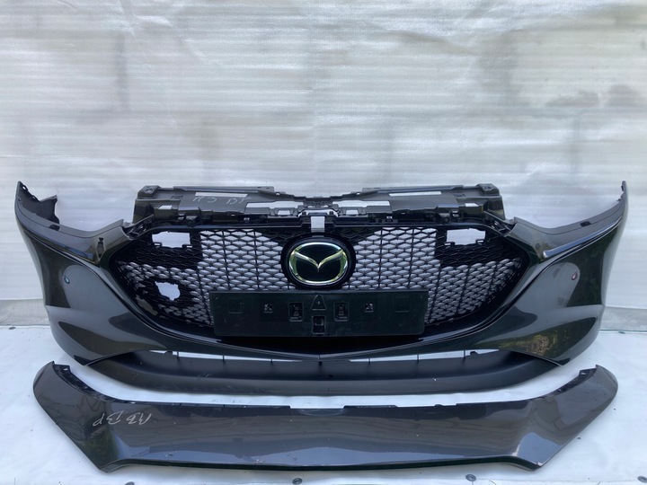 фото №1, Бампер перед pdc решітка радіатора носик чорні планки mazda 3 bp 19- хетчбек 46g