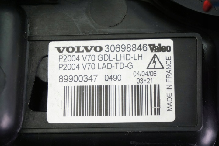 фото №11, Фара передня ліва volvo v70 30698846