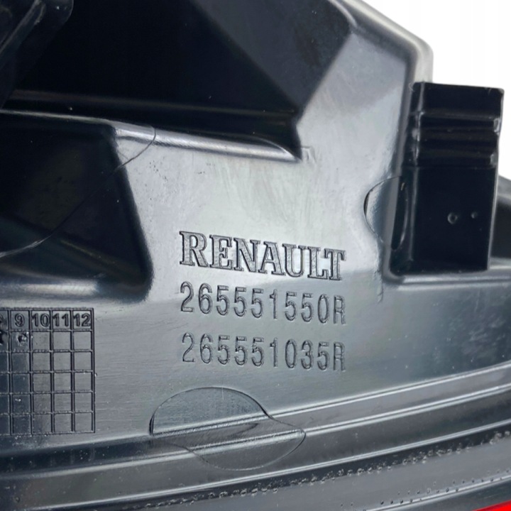фото №14, Нова оригінальна фара ліве зад renault clio v 265551035r