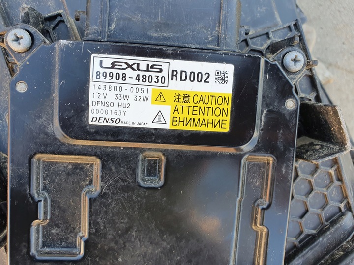 фото №9, Лампа правая перед полный led 1 модуль lexus rx 16+ iv европа