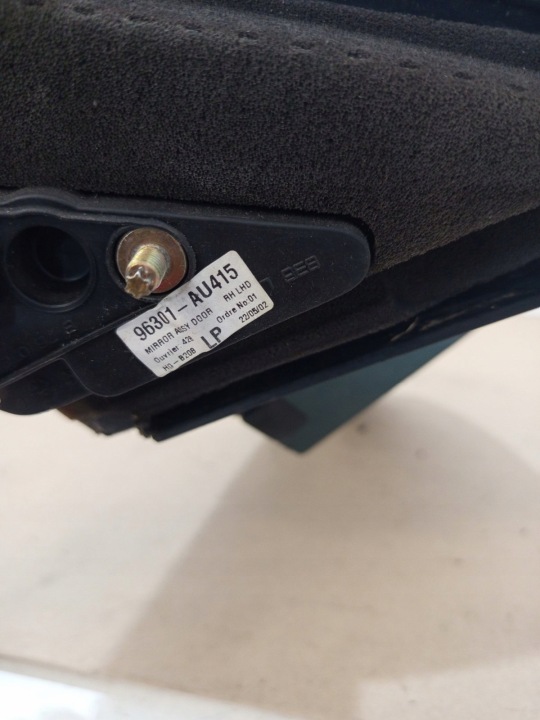 фото №7, Зеркало правое nissan primera p12 5pin 96301-au415