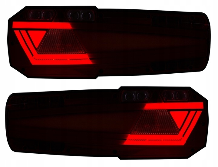 фото №8, Фары задние комбинированные led mavic диодные автобус neon большой польские комплект