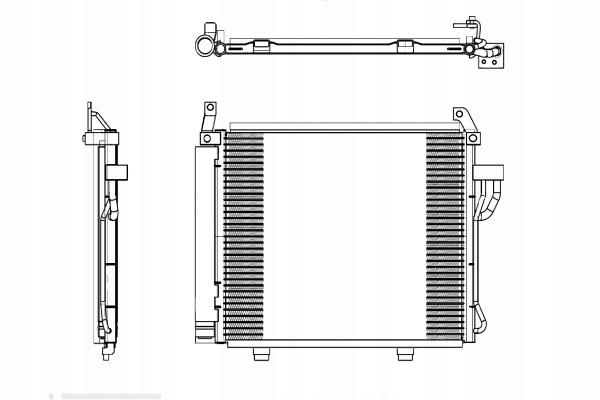 фото №15, Радіаторів кондиціонера з осушувач hyundai i10 08