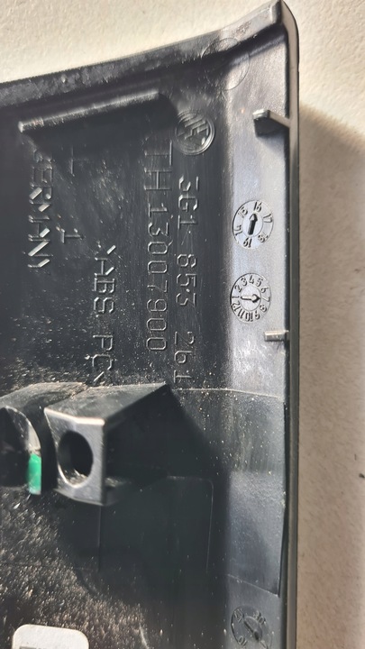 фото №12, Vw passat b8 14-19r dekor планка панели 3g1853262ab 3g1853261n ml9