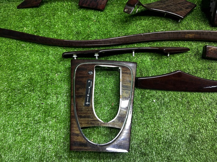 фото №7, Mercedes w211 дерево декоры dekor планки планка декоративный комплект