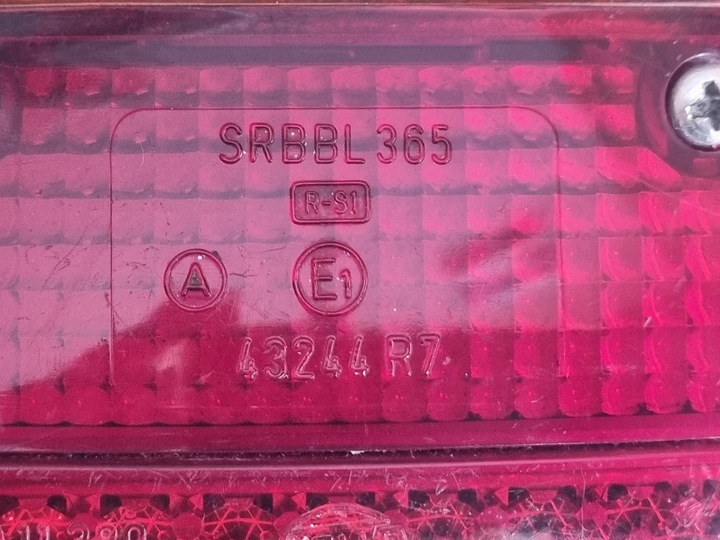 фото №12, Vw garbus лампа плафон зад 3-кольоровий eur. оригінал. hella srbbl 365