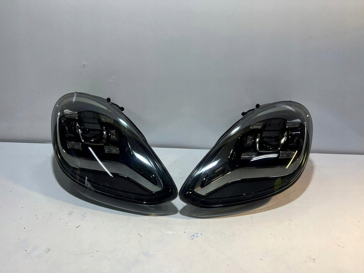 фото №8, Porsche panamera 971 повний led срібний лампа ліва права