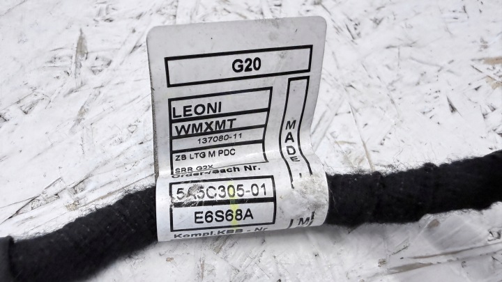 фото №10, Bmw 3 g20 g21 жгут установка pdc бампера перед 5a5c305-01 5a5c303