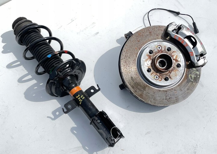 фото №7, Renault captur ii 1.6 e-tech гібрид поворотна опора амортизатор ступиця перед