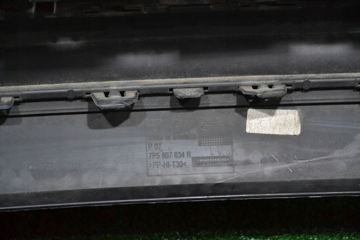 фото №14, Накладка дифузор бампера зад porsche cayenne 92a 14- 7p5807834r