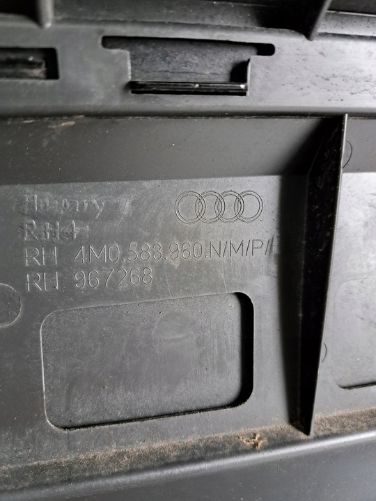 фото №6, Audi q7 4m0 s-line рестайлинг планка дверь правый перед 4m0583960n