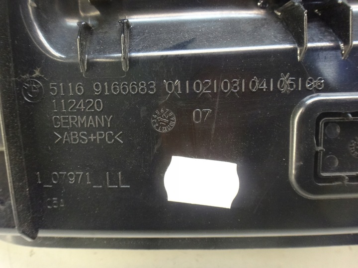 фото №5, Ніша бардачка полиця панелі консолі bmw f10 f11 європа