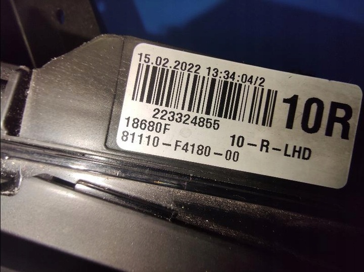 фото №16, Лампа передня перед перед honda c-hr chr рестайлінг 19- повний led 81110-f4180-00