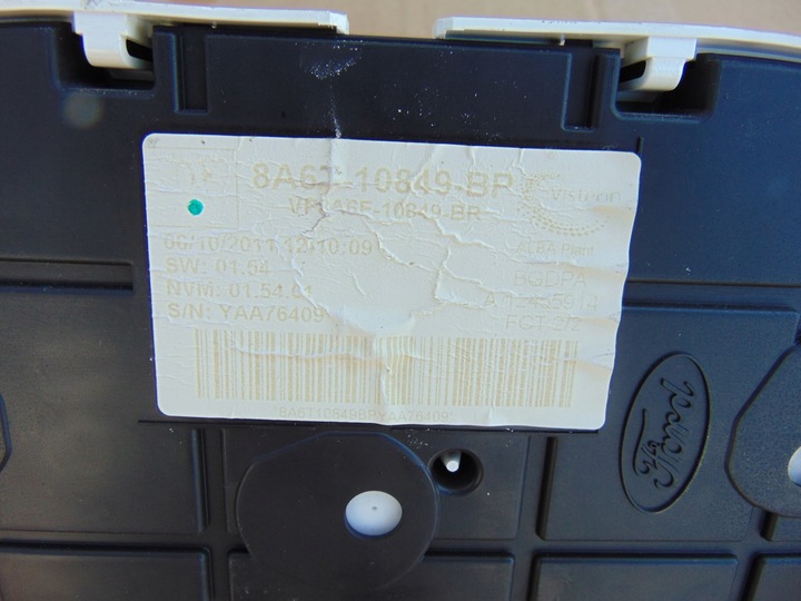 фото №11, Приборы спидометр ford fiesta mk7