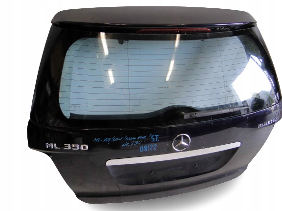 фото №1, Mercedes ml w164 164 рестайлинг крышка задняя + стекло 2008