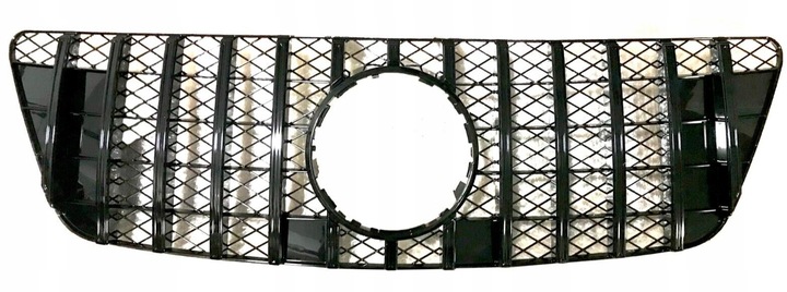 фото №1, Решётка решётка радиатора mercedes ml w164 рестайлинг рестайлинг 2008-2011 panamericana amg чёрный