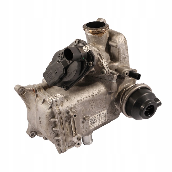 фото №9, Audi a8 d4 3.0 tdi клапан egr радиаторов выхлопных газов двигателя дизель 059131515ek
