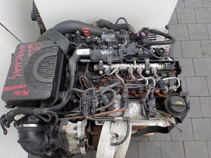 фото №15, Mini cooper r56 11r 1.6d 90km двигатель n47c16a комплектный