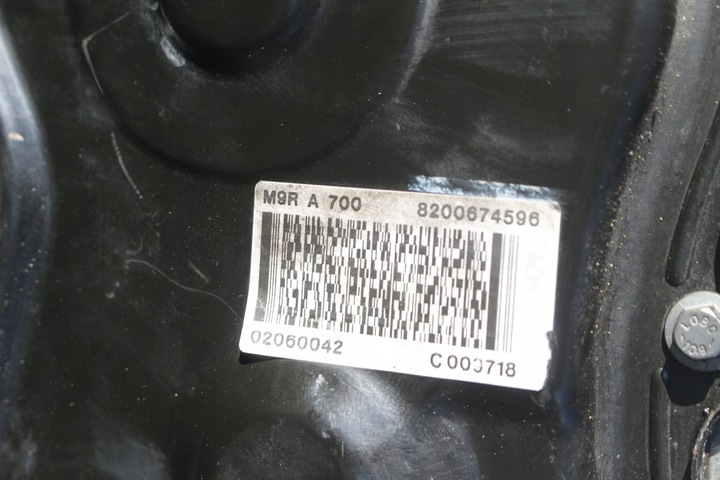 фото №9, Двигатель m9ra700 m9r700 renault 2.0 dci