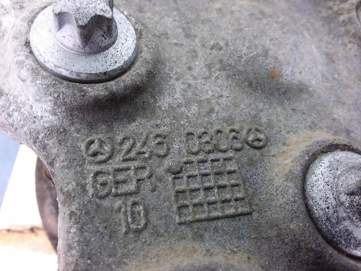 фото №6, Mercedes b w246 1.8cdi поворотный кулак левая зад a2460306