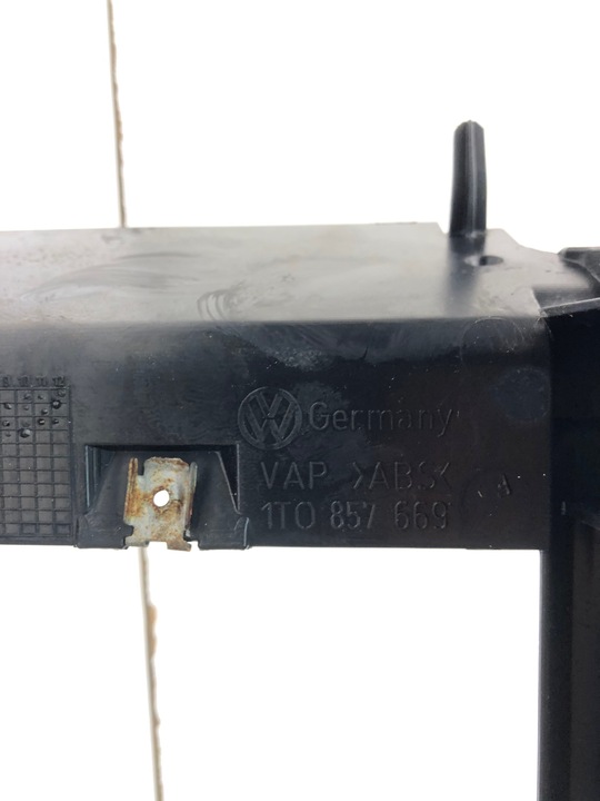 фото №15, Vw touran i підлокітник тунель кремовий 1t0857669
