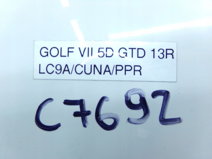 фото №14, Дверь правая зад задние правые vw golf vii 7 hb 5d лак lc9a белый