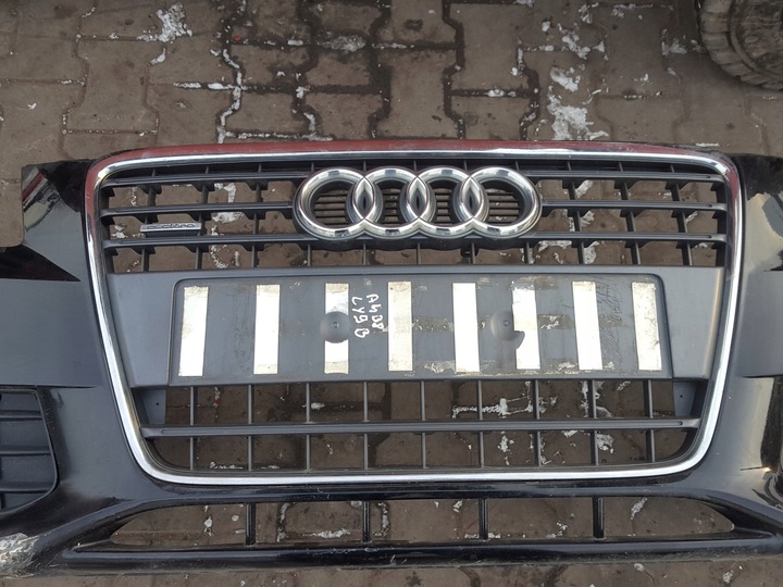 фото №6, Audi a4 b8 08-11r бампер перед переднее решётка радиатора