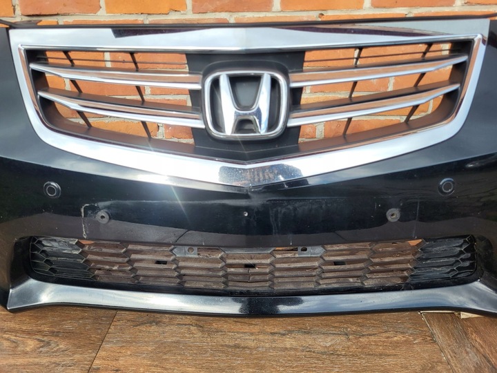 фото №7, Honda accord viii 8 2011-2015r рестайлинг бампер перед комплектный pdc омыватель