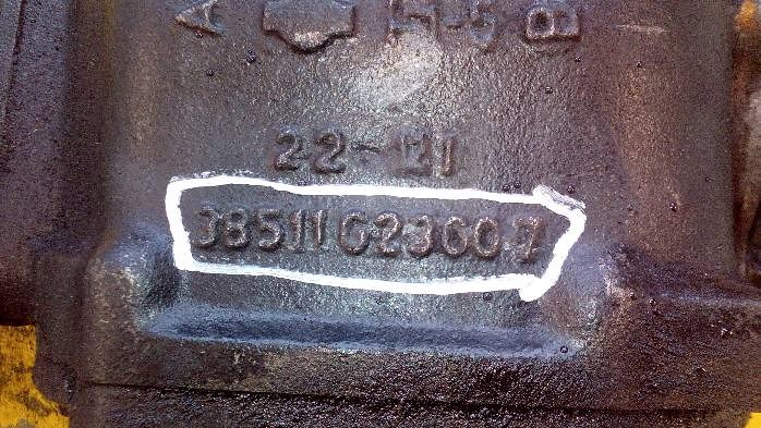 фото №3, Диференціал міст перед terrano 3d 2.7 td 38511g23007